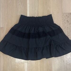 Chic Black Women's mini skirt